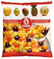 Fruchtsalat Exotic Mix mit Saft 5x1kg